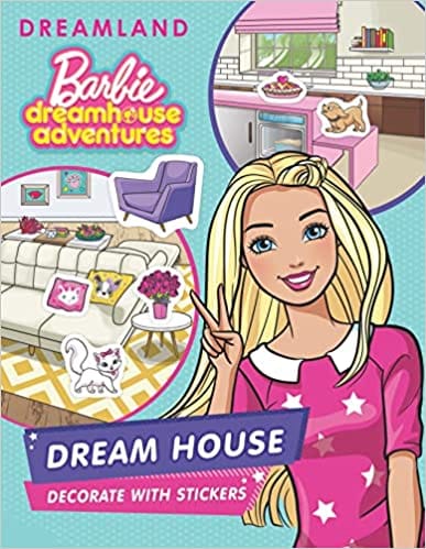 Barbie Dreamhouse Adventures -dream House Decorate With Stickers