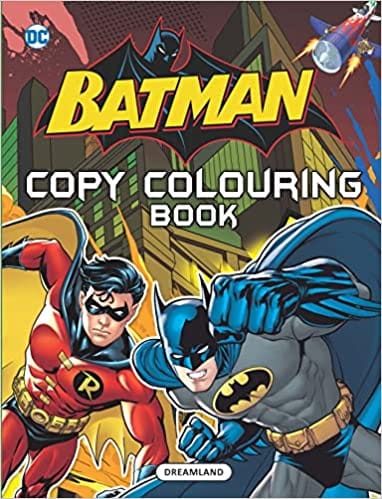 Batman Copy Colouring Book