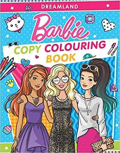 Barbie Copy Colouring Book