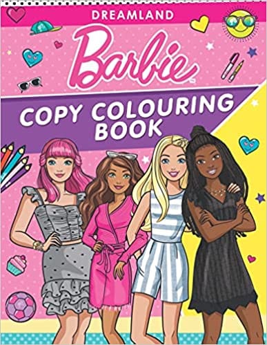 Barbie Copy Colouring Book