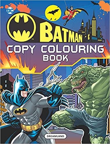 Batman Copy Colouring Book