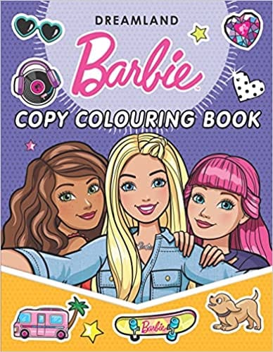 Barbie Copy Colouring Book