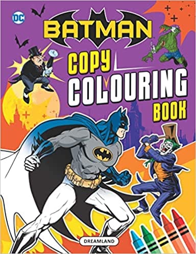 Batman Copy Colouring Book