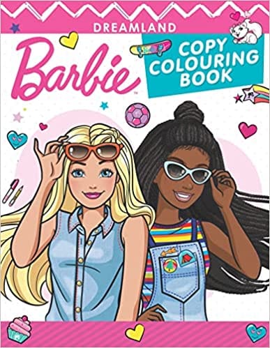 Barbie Copy Colouring Book