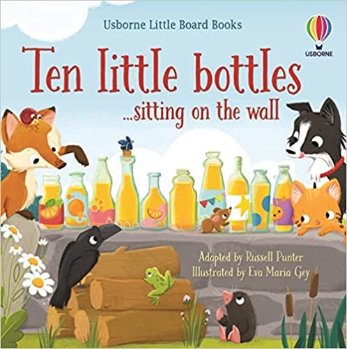Ten Little Bottles Sitting On The Wall