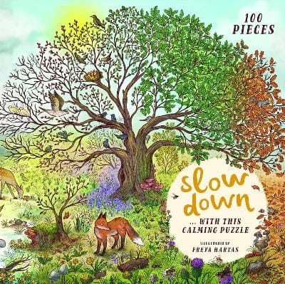 Slow Down With This Calming Puzzle 100 Pieces
