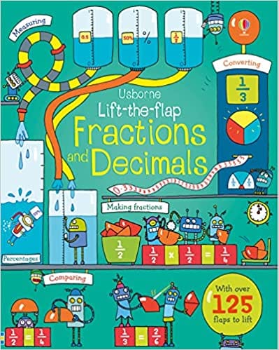 Lift-the-flap Fractions And Decimals (lift-the-flap Maths)