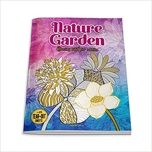 Nature Garden Coloring Book For Adults