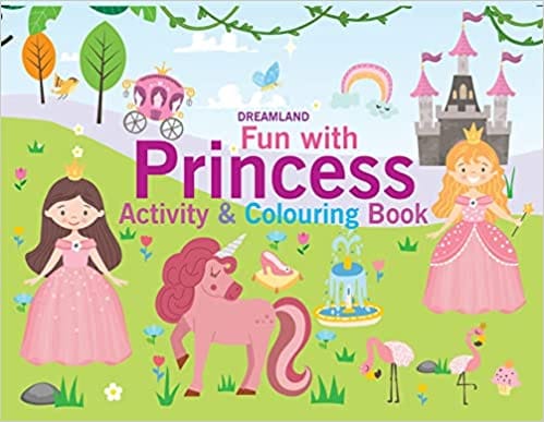 Fun With Princess Activity & Colouring