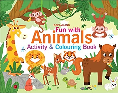 Fun With Animals Activity & Colouring