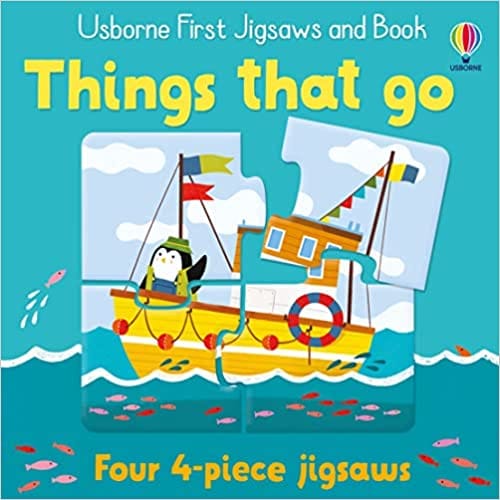 Usborne First Jigsaws Things That Go
