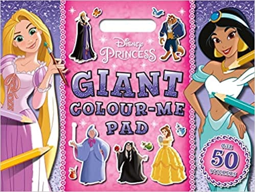 Disney Princess Giant Colouring Me Pad