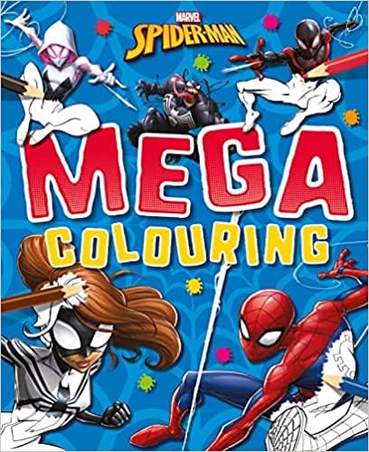 Marvel Spider-man Mega Colouring