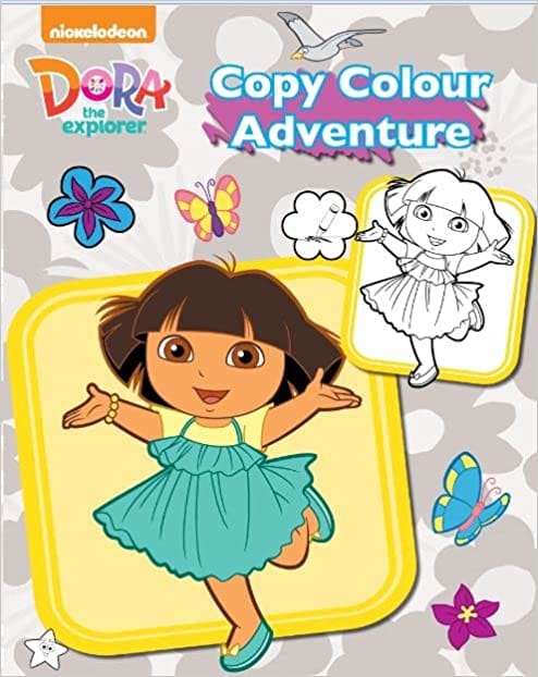 Dora The Explorer Copy Colour Adventure