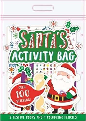 Santas Activity Bag (sticker Colouring Grab Bag)