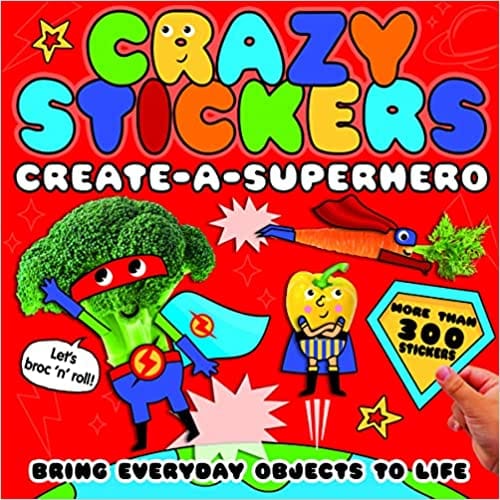 Crazy Stickers Create-a-superhero 2