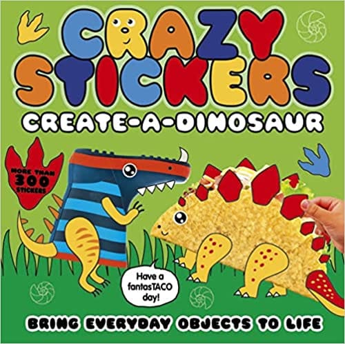 Crazy Stickers Create-a-dinosaur 1