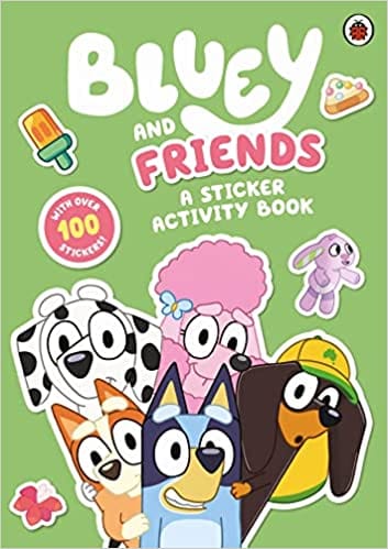 Bluey Bluey And Friends Sticker Activity