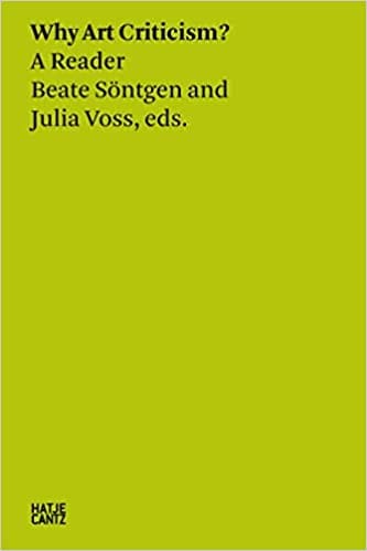 Why Art Criticism? A Reader