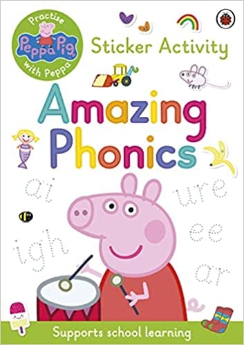 Peppa Pig Practise With Peppa Amazing Phonics Sticker Book