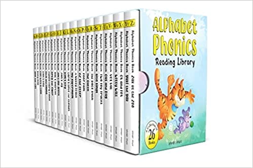 Alphabet Phonics - Reading Library For Children (boxset Of 26 Books)