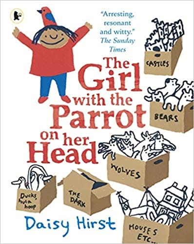 The Girl With The Parrot On Her Head