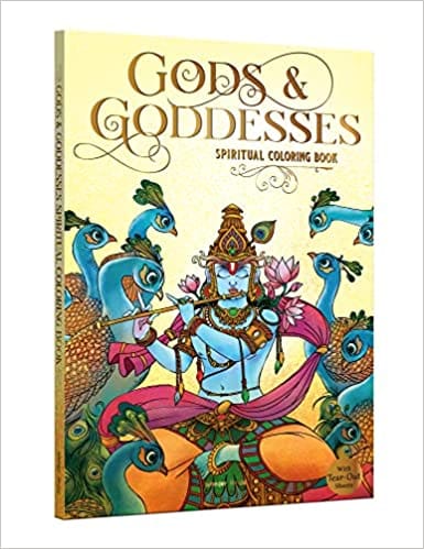 Gods And Goddesses - Spiritual Coloring Book
