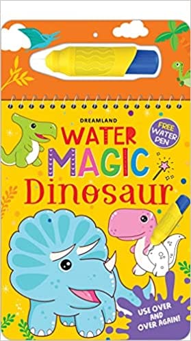 Water Magic Dinosaur- With Water Pen - Use Over And Over Again