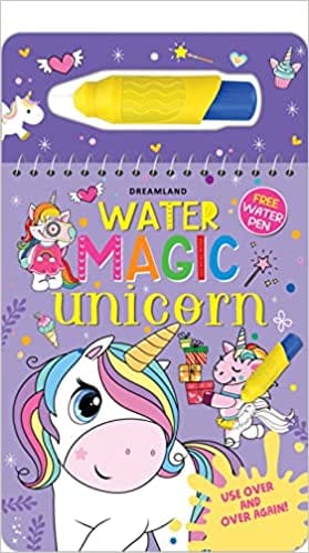 Water Magic Unicorn- With Water Pen - Use Over And Over Again