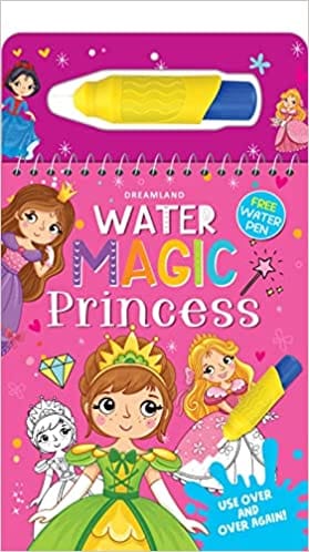 Water Magic Princess- With Water Pen - Use Over And Over Again