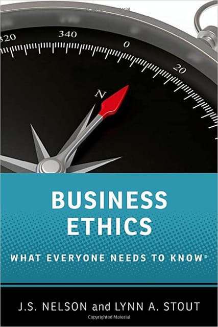 Business Ethics What Everyone Needs To Know
