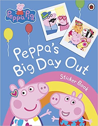 Peppa Pig Peppas Big Day Out Sticker Scenes Book