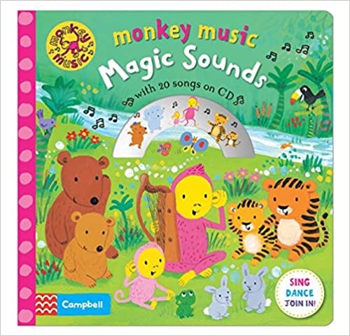 Monkey Music Magic Sounds Book And Cd Pack
