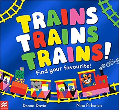 Trains Trains Trains! Find Your Favourite (50 Vehicles To Follow And Count, 1)