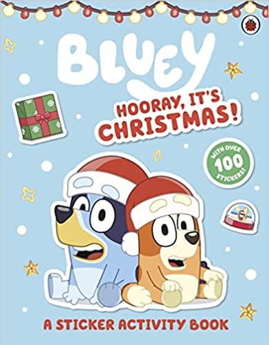 Bluey Hooray Its Christmas Sticker Activity