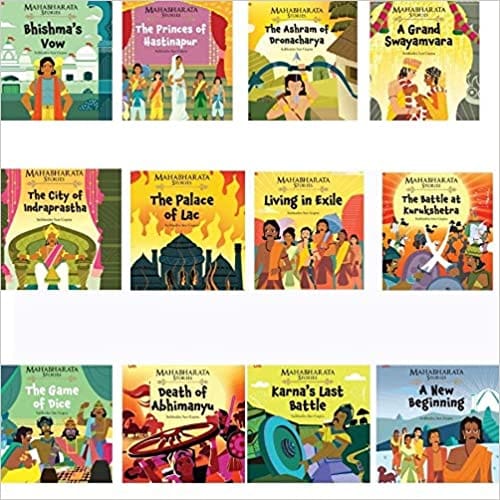 Mahabharata Stories (set Of 12 Books)