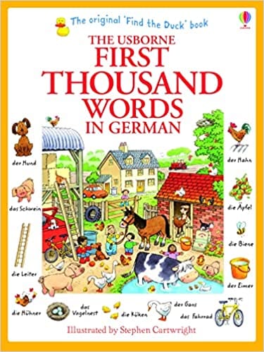 First Thousand Words In German