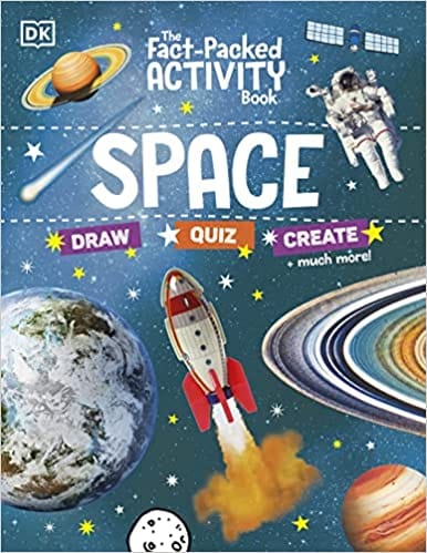 The Fact-packed Activity Book Space With More Than 50 Activities, Puzzles, And More!