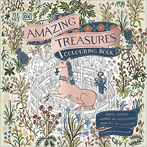 The Met Amazing Treasures Colouring Book