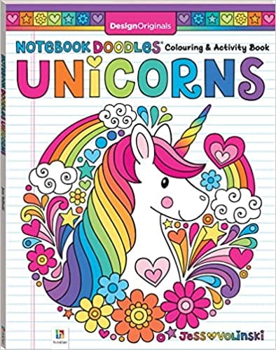Notebook Doodles Unicorns