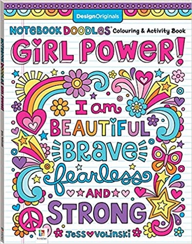 Design Originals Notebook Doodles Girl Power