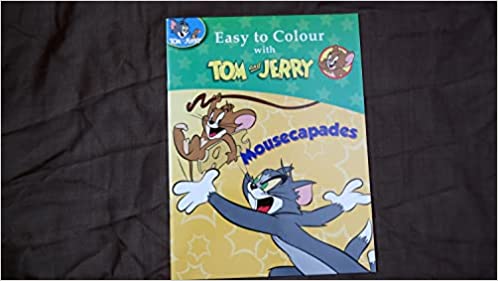 Easy To Colour Tom And Jerry Mousecapades
