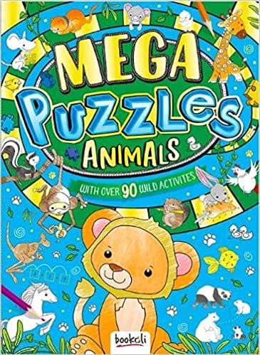 Mega Puzzles Animals (mega Puzzles 8)