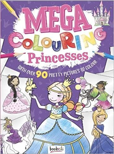 Mega Colouring Princesses