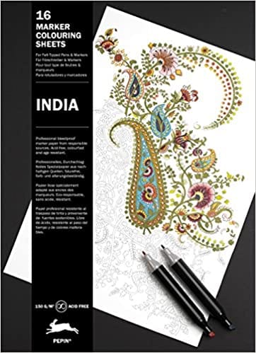 India Marker Colouring Sheets