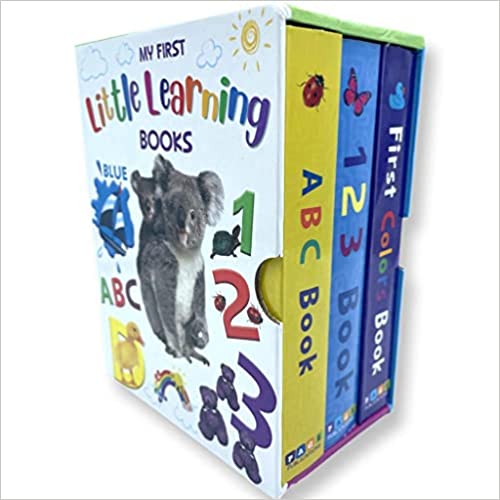 My First Little Learning Books (pack Of 3 Bb)