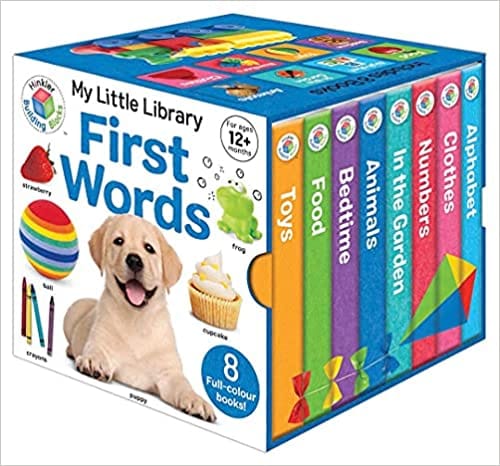 My Little Library Cube First Words ( Set Of 8 Titles )