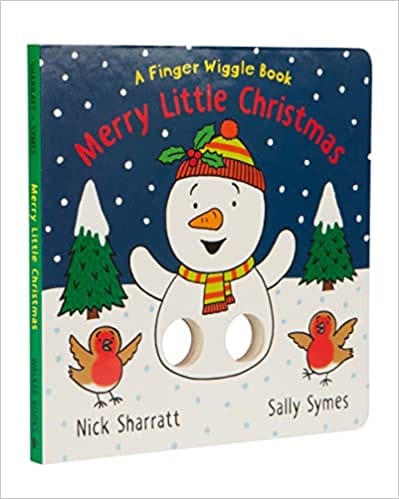 Merry Little Christmas A Finger Wiggle Book (finger Wiggle Books)