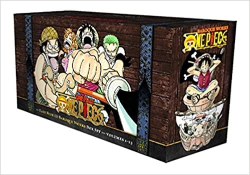 One Piece Box Set 1east Blue And Baroque Works Volumes 1-23 With Premium Volume 1 (one Piece Box Sets)