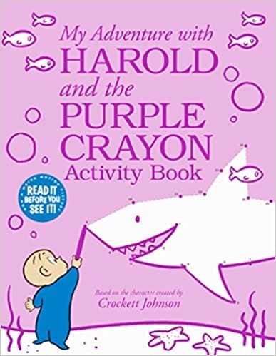 My Adventure With Harold And The Purple Crayon Activity Book